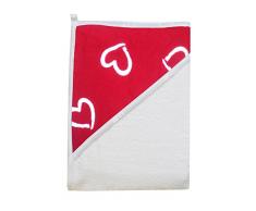 cosing C 0899–01 Baby Bain à Capuche/poncho pour nouveau-né et bébé, blanc