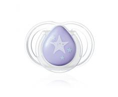 Tommee Tippee Sucette Newborn, Tétine Réversible, Orthodontique, 0-2 mois, Violet