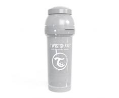 Twistshake Biberon Anti-Colique/Tétine Silicone Gris 260 ml