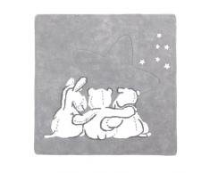 Noukies Tapis de Coton Poudre dEtoiles