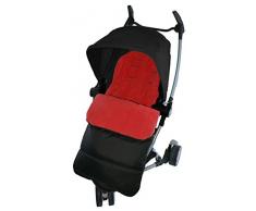 Chancelière/Cosy orteils Compatible avec Quinny Zapp Poussette Rouge feu