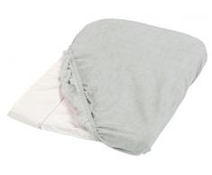 Tinéo Housse de Matelas à Langer Gris Clair