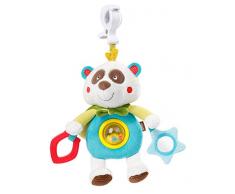 BabySun Pince Clip Doudou dActivités Forme Panda Multicolore