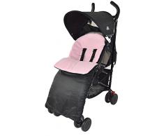 Chancelière/Cosy orteils Cosy orteils Buggy Poussette Rose clair