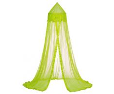 Taftan Ciel de Lit Fleurs vert anis - Vert anis