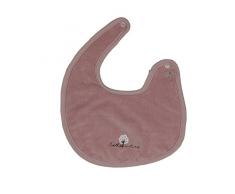 Eveil et Nature Bavoir Doublé Bois de Rose