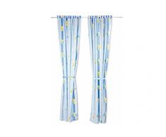 Pinolino Pan de rideau Motif ourson Bleu ciel 245 cm