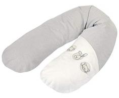 Kuli-Muli 3451 Coussin dallaitement Gris 215 x 40 Petits Animaux