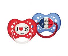 dodie Sucette Anatomique Duo I Love Foot- A59 +18 Mois