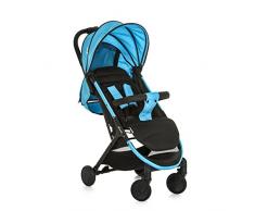 Hauck Swift Plus Poussette jusquà 18 kg avec Position Couchée de 0 Mois, Légère 6,7 kg, Pliable dune Main, avec Boucle de Transport, Grand Panier - Noir Bleu