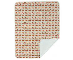 Ideenreich 2566 IDEENREICH 2566 Couverture pour bébé Renard Multicolore 70 x 90 cm