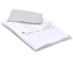 Bimbi Casual Tript.Pto.Mini 50X80 681 Sidney 508 20 Parure de lit unisexe