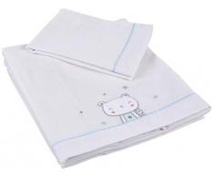 Bimbi Pirulos Tript.Fran.Mini 50X80 671 Os.Polar 151 13 Parure de lit unisexe