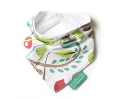 ella & otto Bavoir bandana pour bébé Motif feuilles