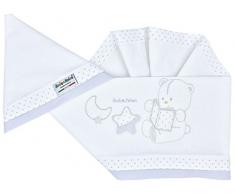 Andy & Helen 2/400 V17 Drap Berceau Brodé, gris