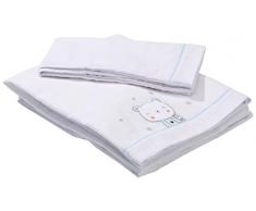 Bimbi Pirulos Tript.Fran.Cuna 60X120 673 Os.Polar 151 13 Parure de lit unisexe