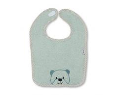 Sterntaler Bavoir avec Velcro Baylee Green, Dimensions : 26 x 38 cm, Vert