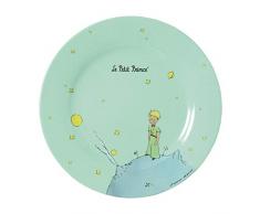 Petit Jour Paris - PP958VP - Assiette vert Le Petit Prince 23 cm - Parfaite pour les petits gâteaux!