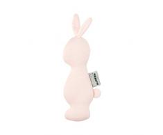 Nattou PURE Hochet Lapin 100% coton, 21 × 9 × 5.5 cm, Rose, 998307