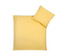 Julius Zöllner Parure de lit - Taille: 80 x 80 cm / 35 x 40 cm, Couleur: jaune