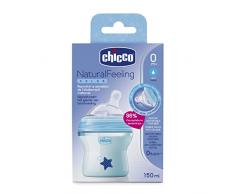 Chicco Biberon NaturalFeeling 150ml - 0m+ - flux lent