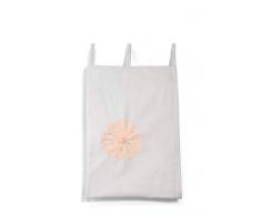 Mamas & Papas Rideaux de serrage sur le dessus, 132 x 160 cm, Ava florale de Rose