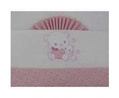 Duffi Baby 0718-06 Parure de lit 3 pièces en flanelle