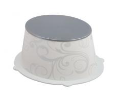 Rotho Babydesign Marchepied Vintage StyLe!, Surface de Marche Antidérapante, StyLe!, Blanc, 202160195AJ