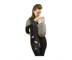 je porte mon bébé Petite Echarpe sans Nœud Anthracite/Olive