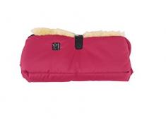 Kaiser Big Double Chauffe Mains, peau dagneau nature, Mûre