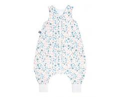Julius Zöllner 9112569280 Gigoteuse dété Jumper en jersey avec jambes (0, 5 ToG) – Fleurs – Taille 80/10-18 mois, multicolore