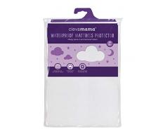 Clevamama Protège Matelas Bébé - Housse Alèse Imperméable pour Berceau 90x40 cm