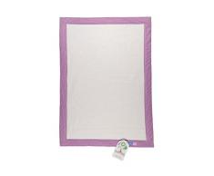 Robert Osswald 1.10.1.1.1.1-K05-11 Plaid avec cadre en carton Bleu 100 x 75 cm