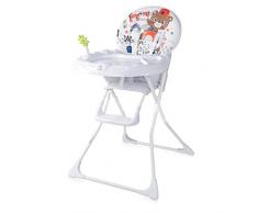 Lorelli Jolly Chaise Haute pour Bébé Blanc