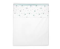 Miffy 1 Drap pour poussette ou lit bébé, 100 x 150 cm, VERT