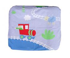 Kuli-Muli 3968 Little train Housse de coussin à langer Bleu 70 x 80 cm