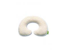QUARANTASETTIMANE Housse pour Coussin Tour de Cou Fleurs Beige +36 mois