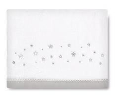 pirulos Dot Stars – Draps en microfibre pour lit, Color gris