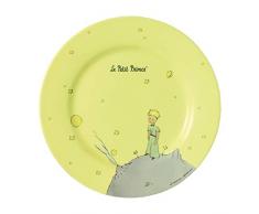 Petit Jour Paris - PP957JP - Assiette jaune Le Petit Prince 23 cm - Parfaite pour les petits gâteaux