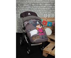 Babyline Chancelière de poussette Motif bateau pirate Fille