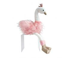 Histoire dOurs Peluche Cygne Rose 80 cm