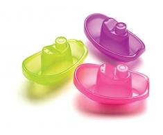 PLAYGRO Jouet de Bain Forme Petits Bateaux Rose x 3