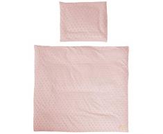 Baumann Roba GmbH 314090G226 Lil Planet Parure de lit 2 pièces comprenant 1 taie doreiller 35 x 40 cm et 1 housse de couette 80 x 80 cm, 80% coton et 20% polyester, 340 g