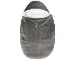 Nattou Nid dAnge Lapin Lapidou, Pour Siège-Bébé et Poussette, 70 x 44 x 5 cm, Blanc/Gris