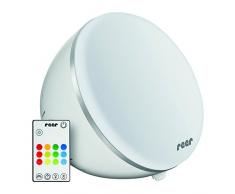 Reer Lampe de lumière du Jour, 10 000 lux, avec lumière dambiance, Douche de lumière Quotidienne pour Plus de Bien-être