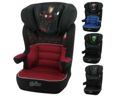 Nania Siège Auto Rehausseur Rway Groupe 2/3 15-36 kg Protection Latérale Iron Man