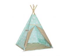 Fun with mum TEE-MAT-SKY-BEI Tipi Set tapis de sol Multicolore