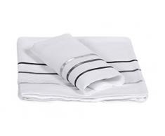 Lait Baby cflevl voie lactée Housse de couette et taie doreiller Lit, blanc/gris, 100 x 130/40 x 60