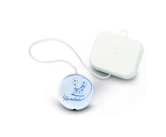 Sterntaler Boîte à Musique Interchangeable, Berceuse de Brahms, Convient dès la Naissance, 5 x 4 x 2 cm, Blanc