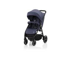 Britax Römer Poussette citadine | Naissance à 4 ans | B-AGILE M | Navy Ink